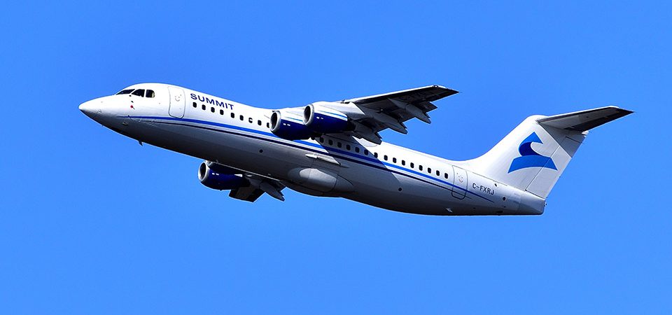 Summit Air Adds Avro Rj100 Aircraft To Fleet | News